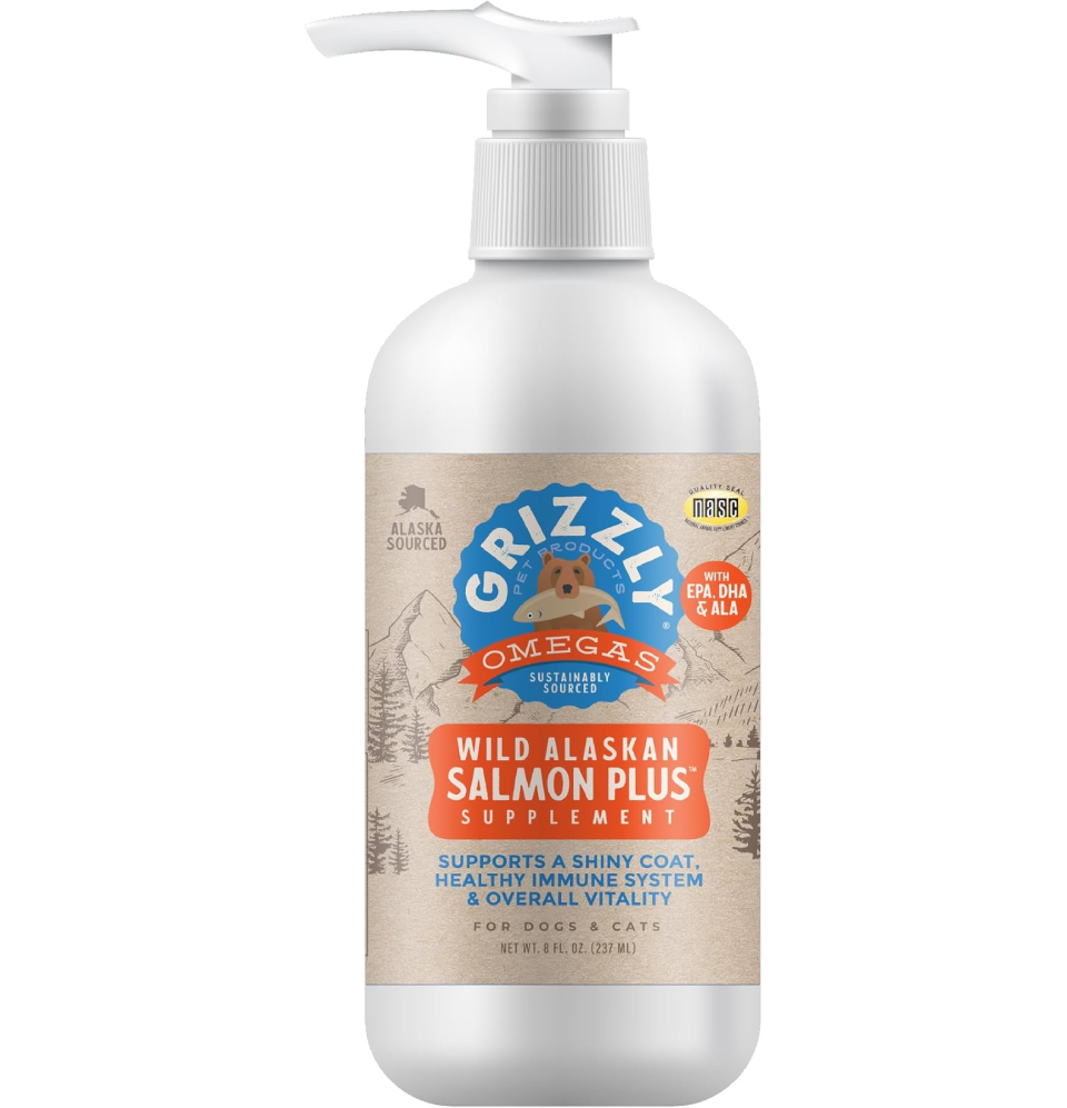 Grizzly Salmon Plus Oil 4oz