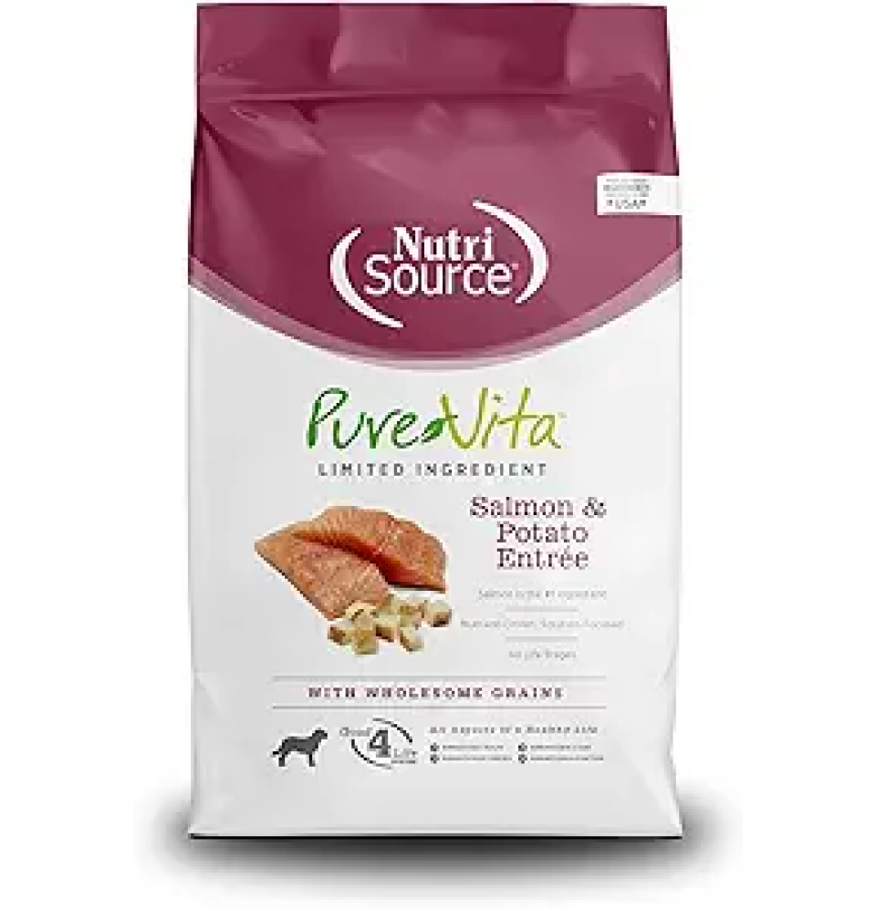 Pure Vita Dog Salmon Potato 5LB